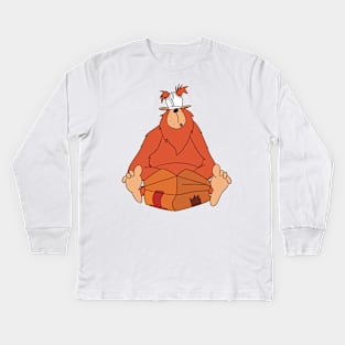 Bigfoot Underwear Kids Long Sleeve T-Shirt